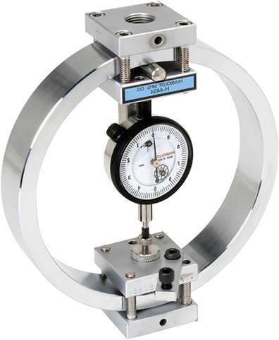 Load Ring with analog dial indicator, 22000磅力, 100.0 kn, 10000 kgf